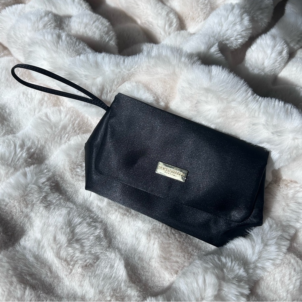Dolce & Gabbana Black Wristlet Clutch-Mandalay Designs